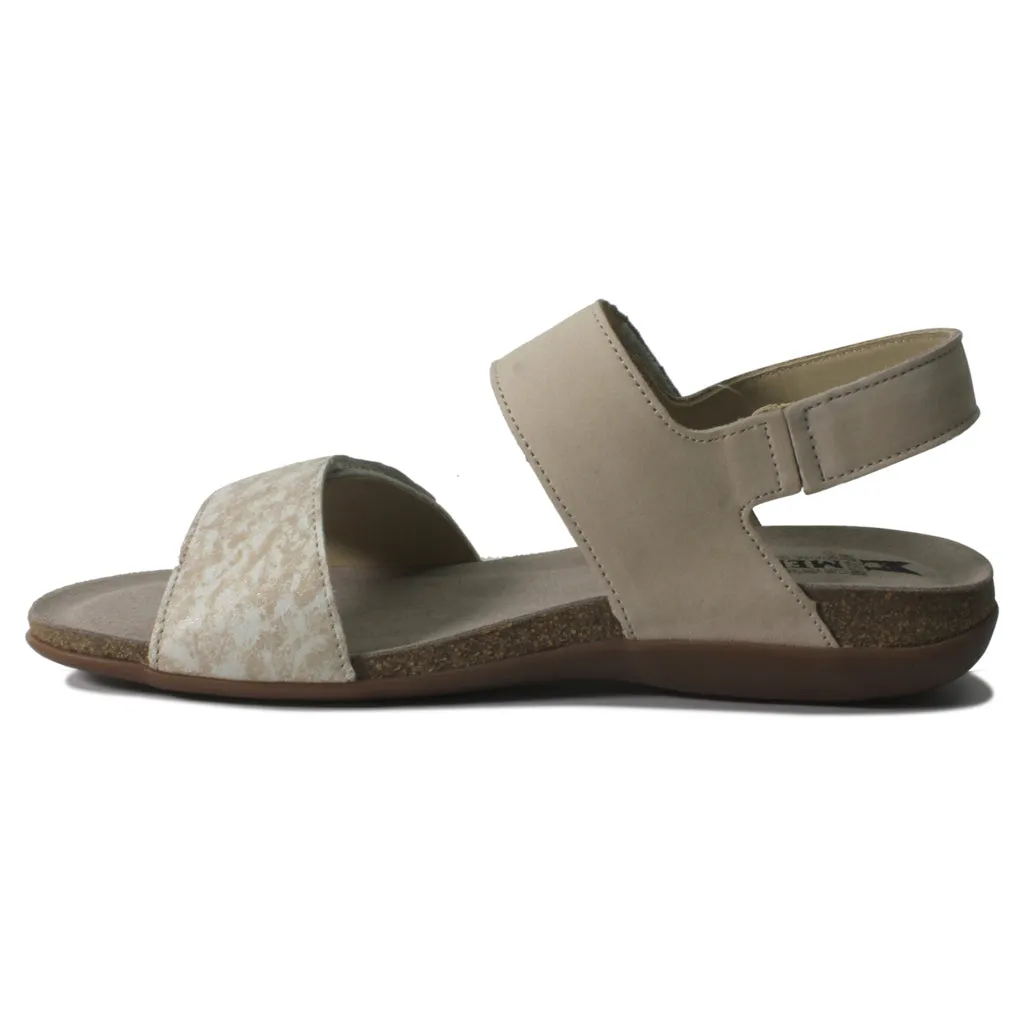 Agave Nubuck Leather Women's Cork Sandals