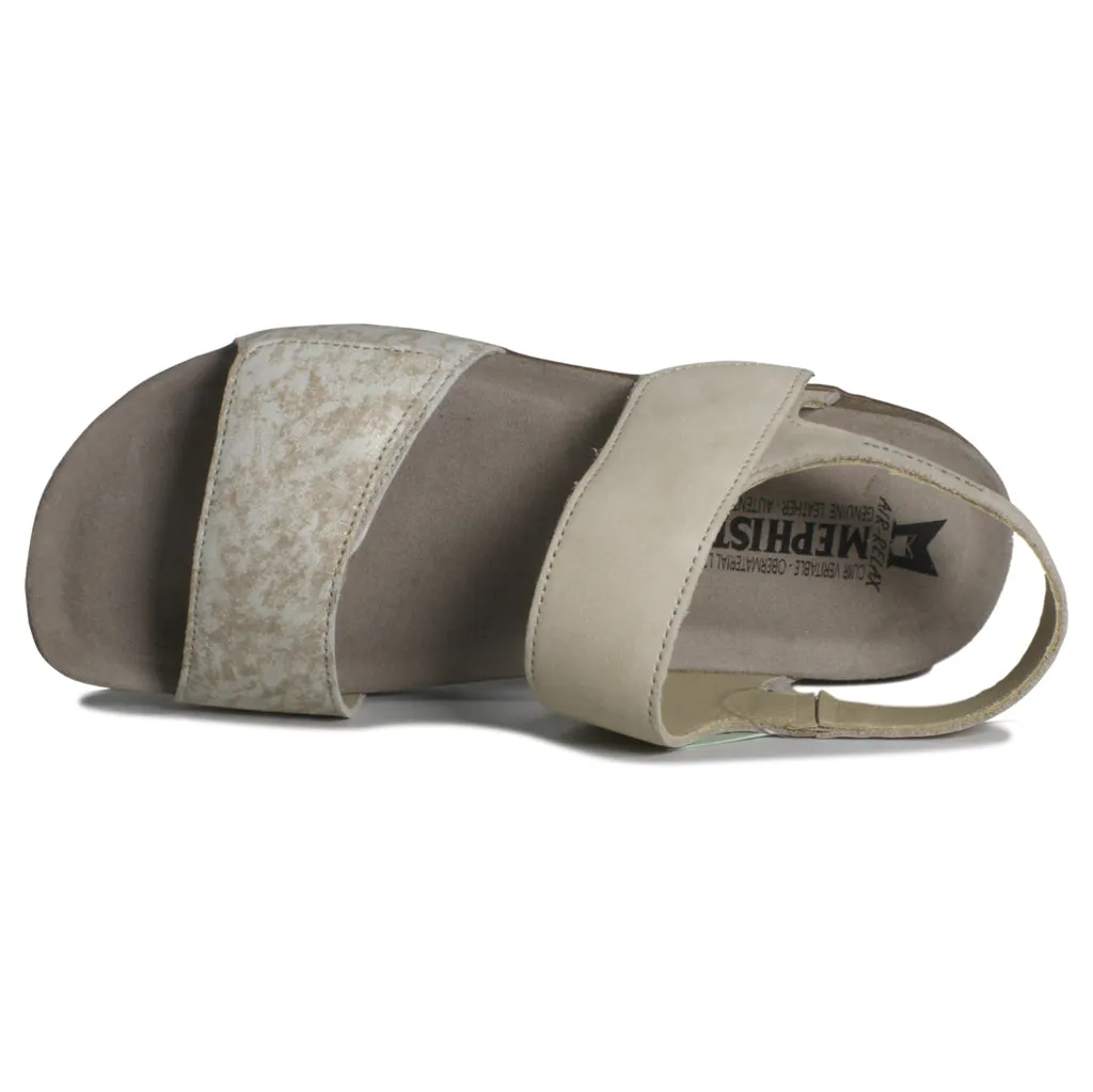 Agave Nubuck Leather Women's Cork Sandals