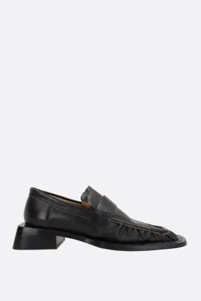 Airi smooth leather loafers