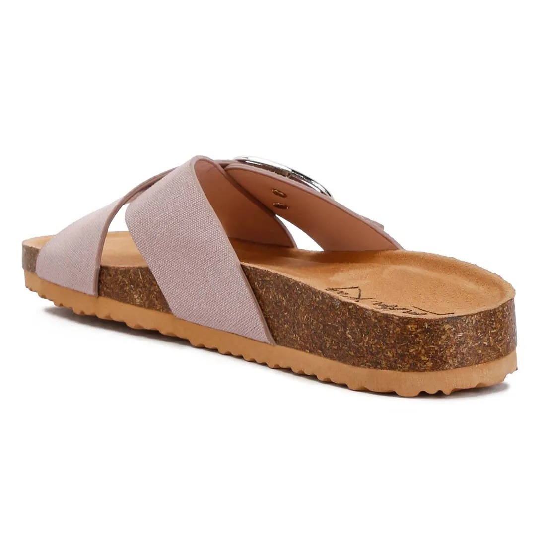 Buckle Slip On Sandals