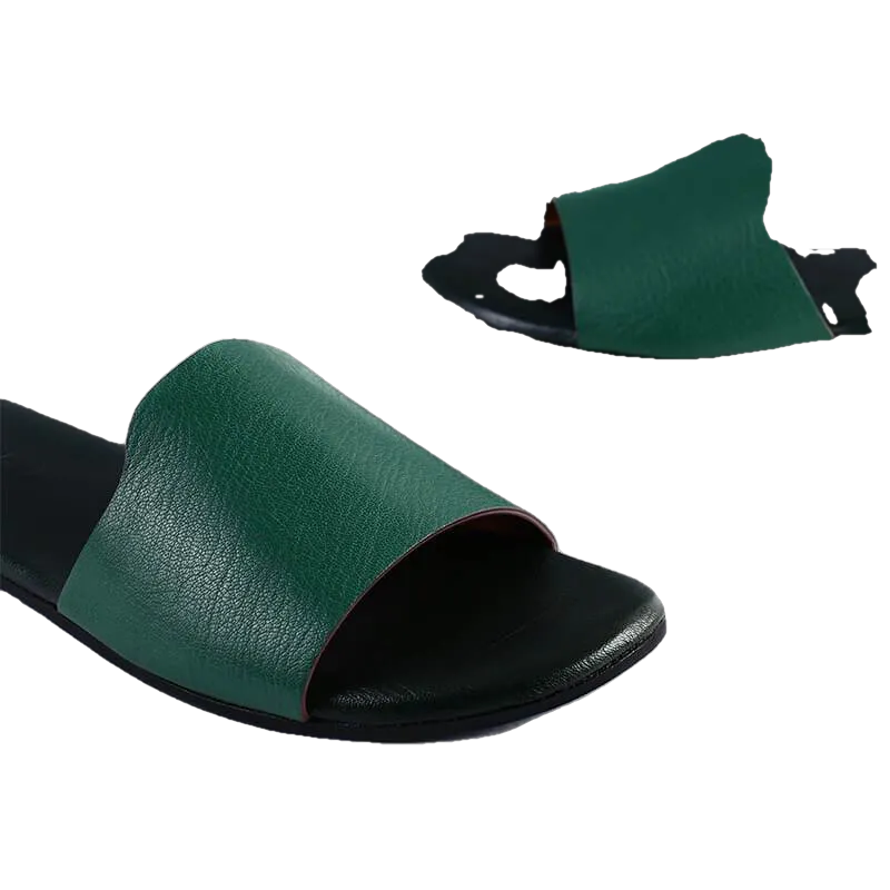 Caprice- Leather Flat Sandals Online For Women