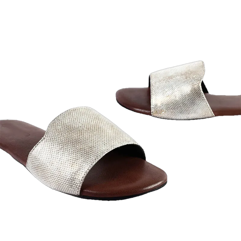 Caprice- Leather Flat Sandals Online For Women