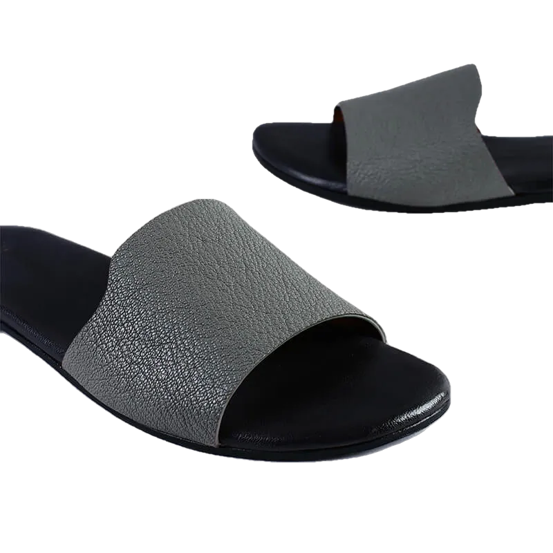 Caprice- Leather Flat Sandals Online For Women