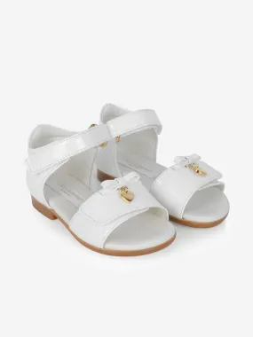 Dolce & Gabbana Baby Girls Leather Sandals