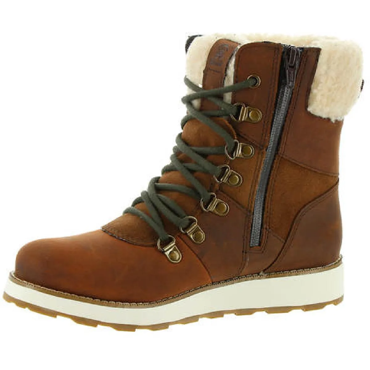 Kamik Womens Ariel F Suede Lace-Up Winter & Snow Boots