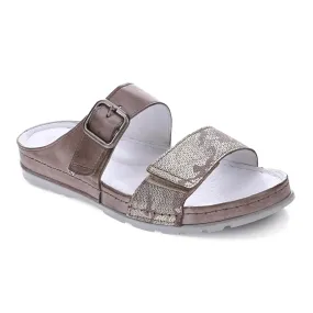 Revere Women's Palma Sandal - Taupe 34PLMATAUW