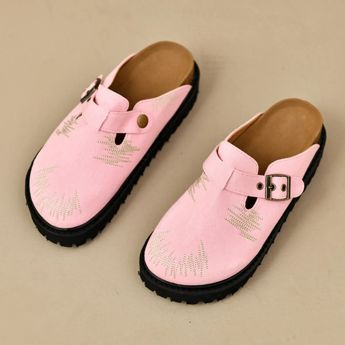 Round Toe Platform Loafers