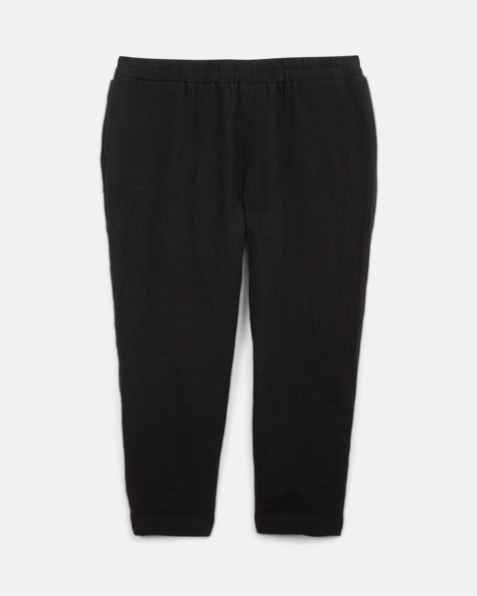 Sabine Gauze Jogger Pant | Black