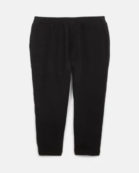 Sabine Gauze Jogger Pant | Black