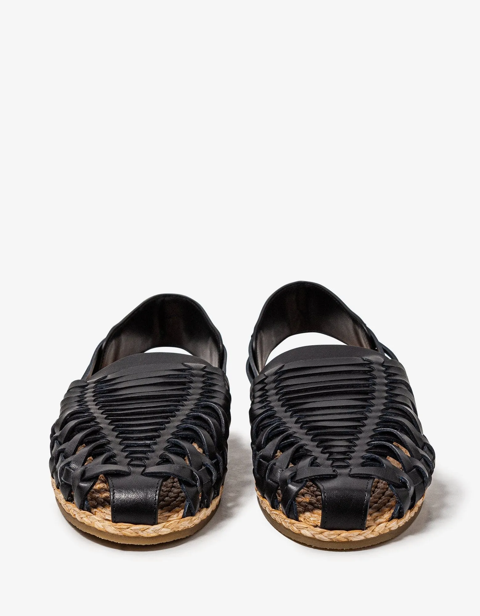 Saint Laurent Black Sidi Leather Sandals