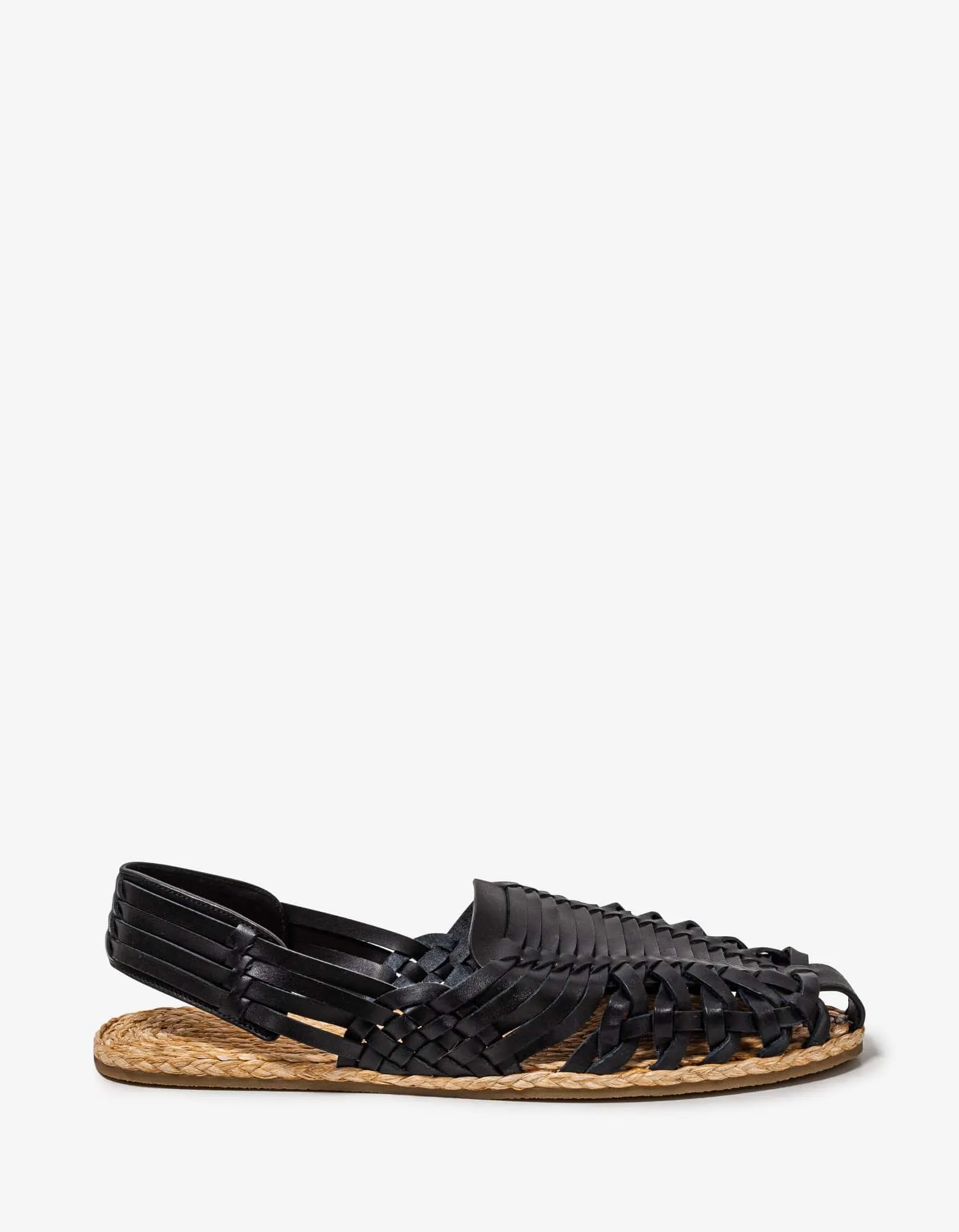 Saint Laurent Black Sidi Leather Sandals