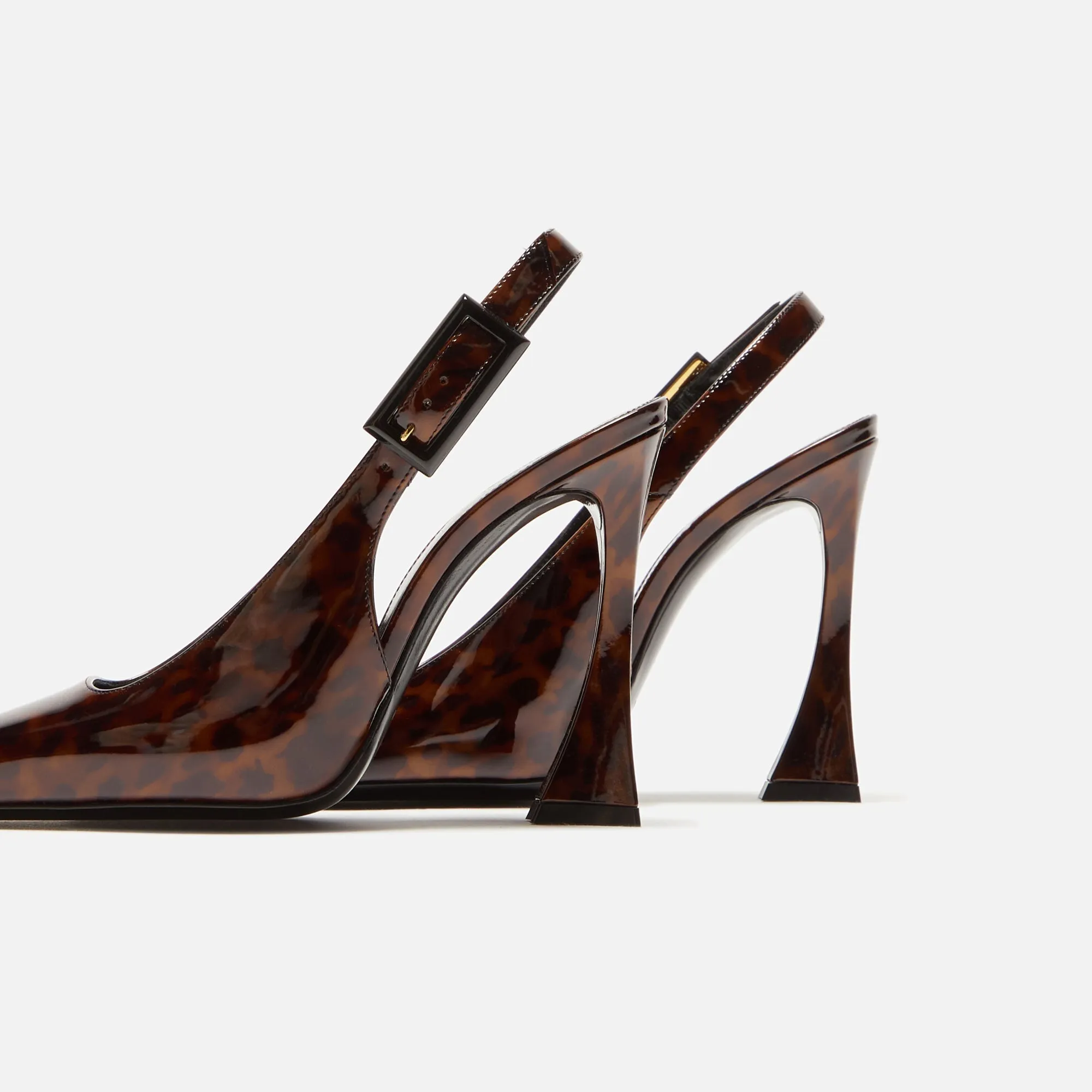 Saint Laurent Dune 110 Slingback - Manto Naturale