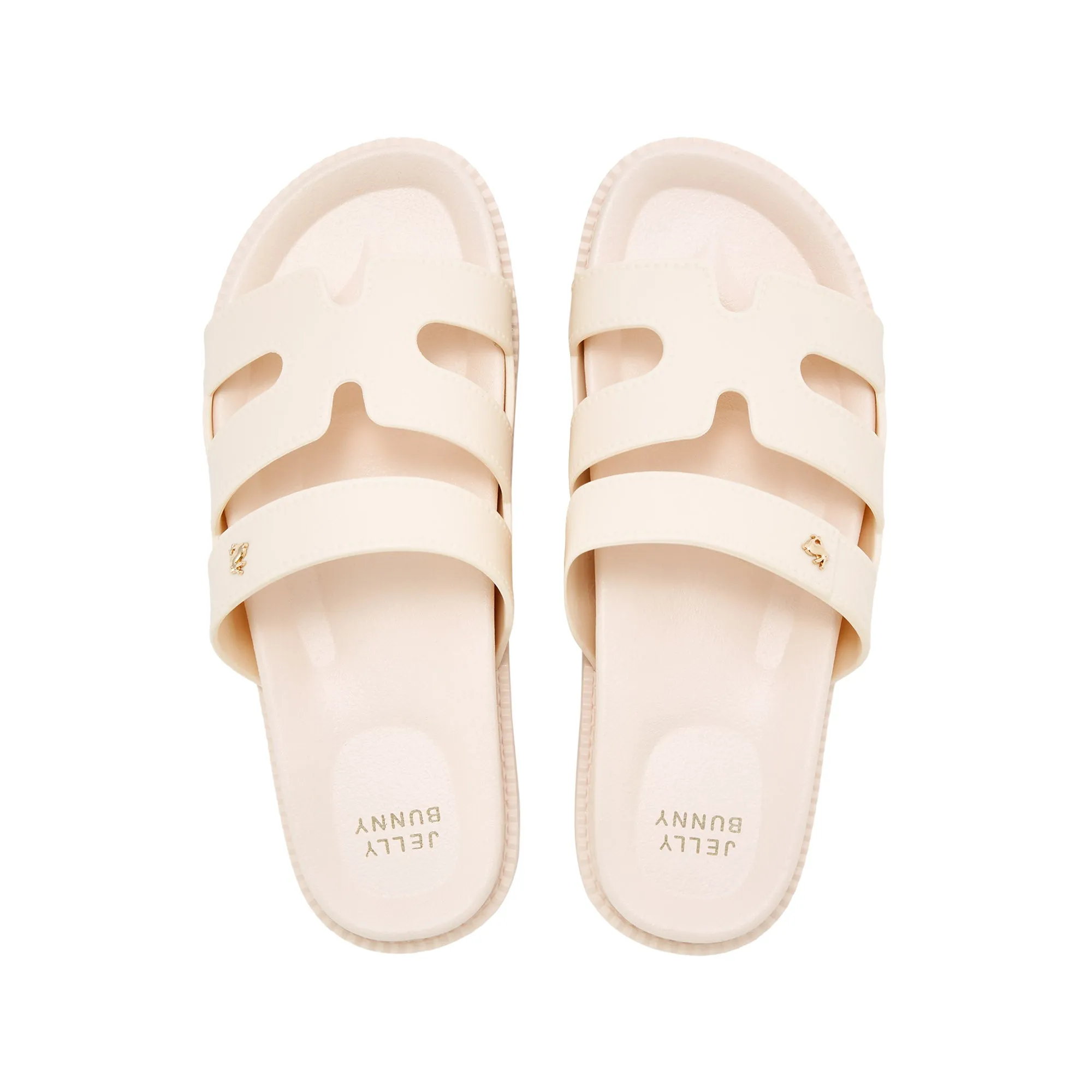 Sena Plain Sandals White