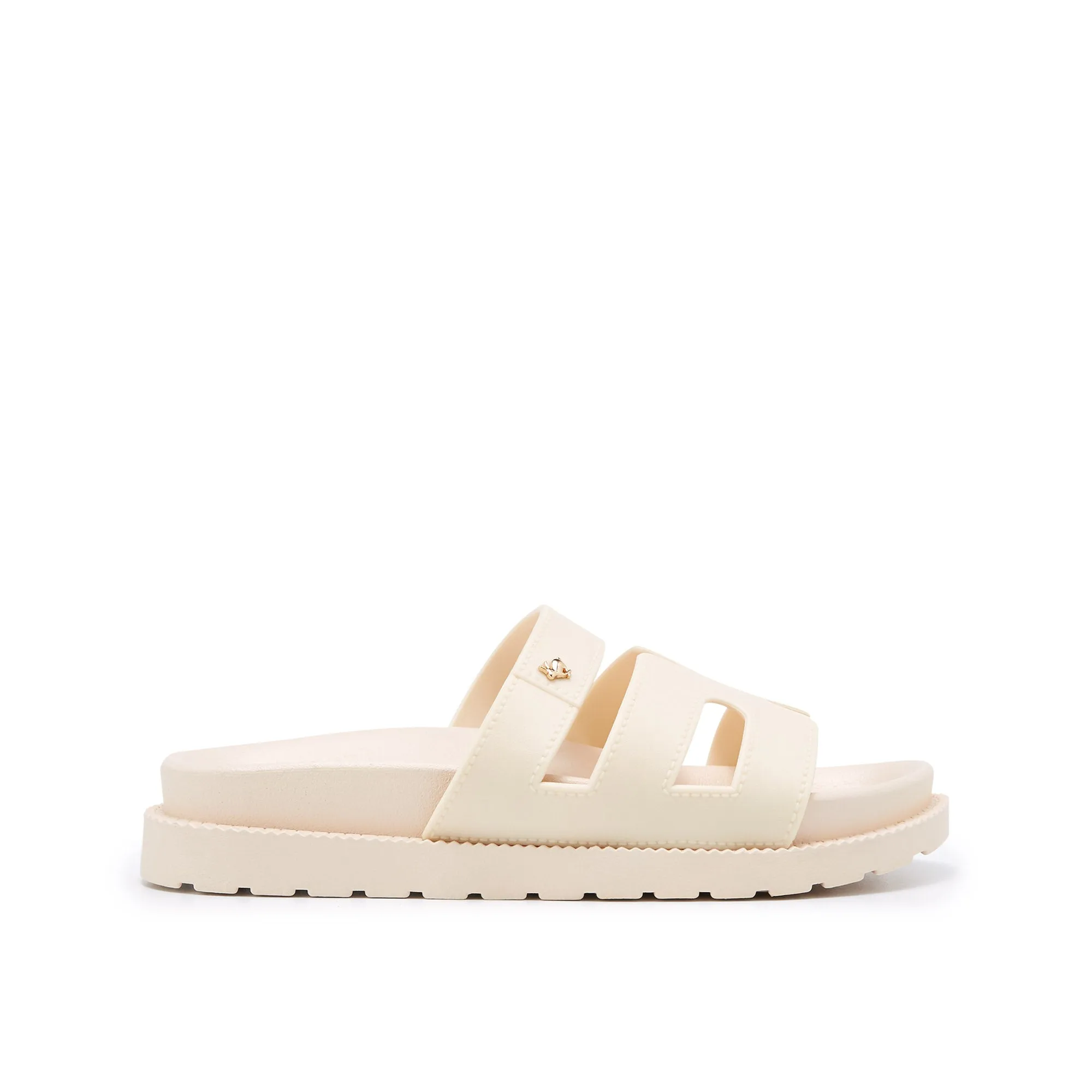 Sena Plain Sandals White